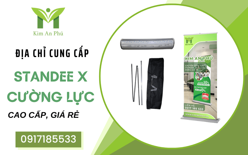 standee X cường lực