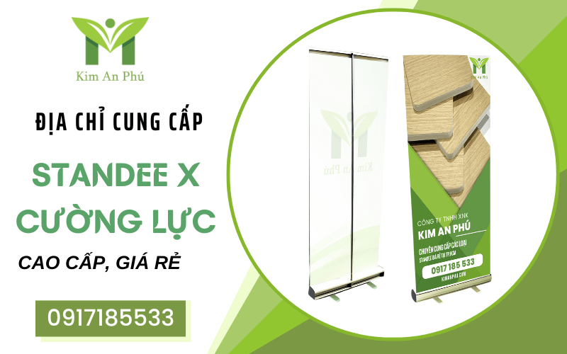 standee X cường lực