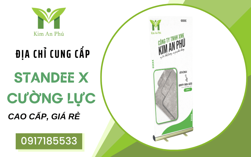 standee X cường lực