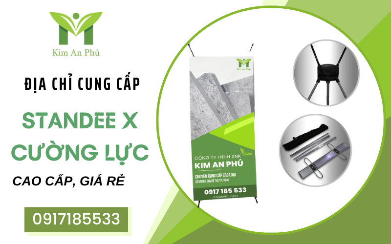 standee X cường lực